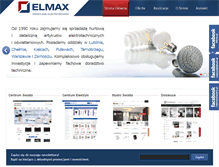 Tablet Screenshot of elmax.pl